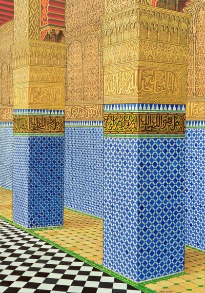 Koranic School, Fez by Larry Smart
